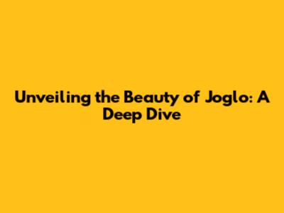 Unveiling the Beauty of Joglo: A Deep Dive